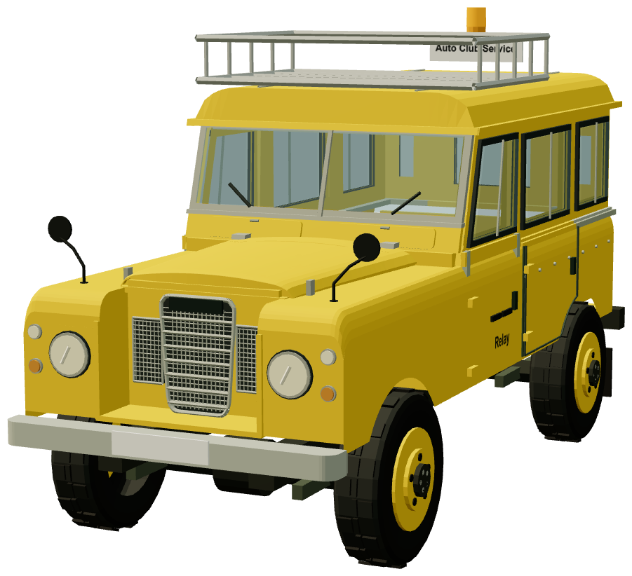Auto Club Relay Gen 3 Station Wagon — front three-quarter render