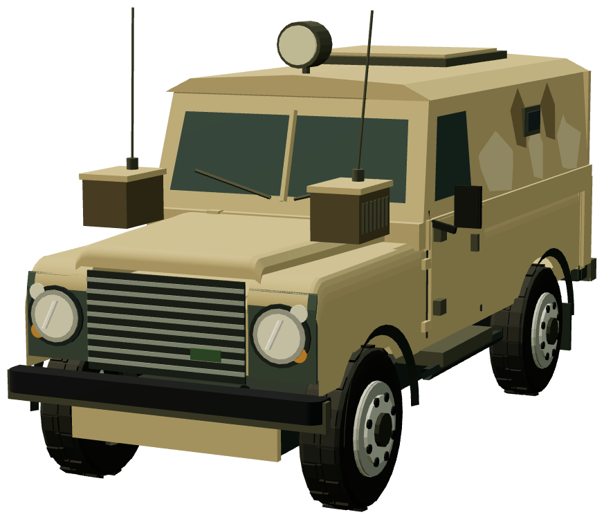 Armoured Runner — front three-quarter render