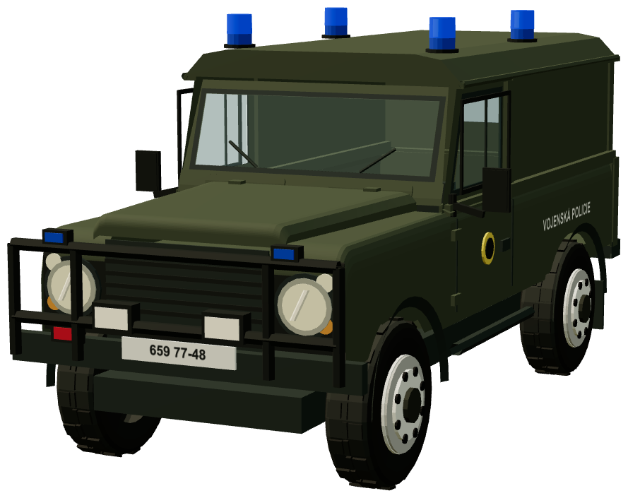 Euro gen 4 Police Armoured — front three-quarter render