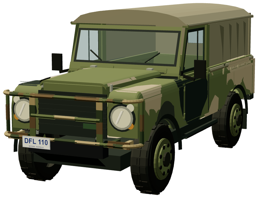 Outback 4×4 Canvas — front three-quarter render
