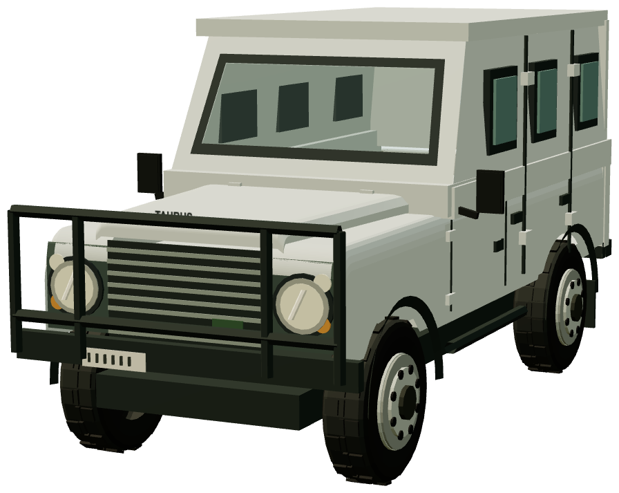 Armoured Runner — front three-quarter render