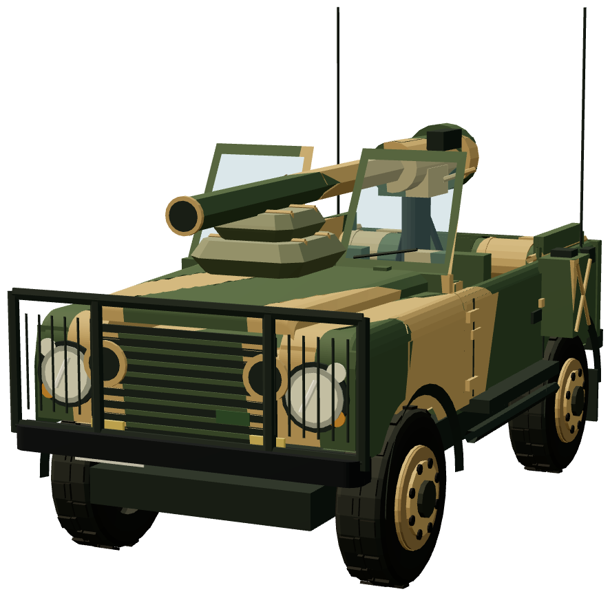 Anatolia Gun Buggy — front three-quarter render