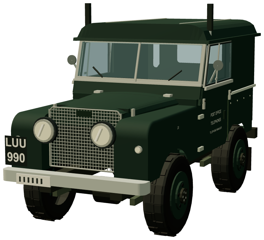 Telephones Type 1 — front three-quarter render