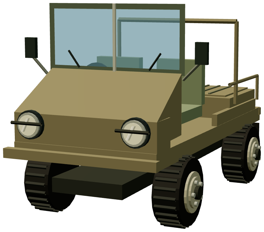 Semmering Mule 4×4 — front three-quarter render