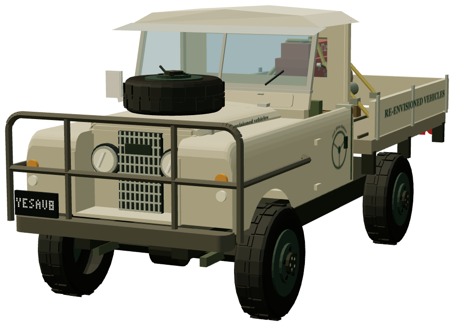 Shop Truck — front three-quarter render