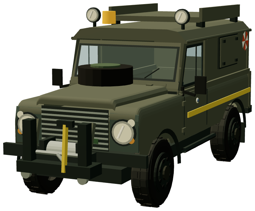 Air Force Helicopter Support Vehicle — front three-quarter render